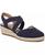 color Lux Navy Canvas Fabric 1