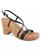 color Black Faux Leather/Cork 3