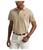 color Warm Brown Heather Mini Horseshoe 17