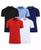 color Black, Light Blue, Navy, Red and White 7