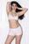 color White/Light Pink Stripe 1