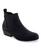 color Black Grainy Faux Leather - Polyurethane 2