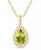 color Peridot White Gold 11