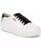 color White/Black Faux Leather 7