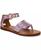 color Metallic Pink Faux Leather 1