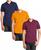 color Navy, Orange, Burgundy 3