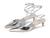 color Silver Crinkle Patent 1