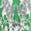 color Green/ Cream Floral Swirls 0