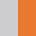 color Pumpkin orange silver 16