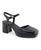 color Black Crocodile Faux Leather-Polyurethane 0