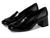 color Black Crinkled Patent 0