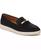 color Black Embossed Faux Nubuck 0