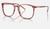 color Polished Striped Pink/Clear 6