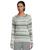 color Cool Sea Blue Stripe 1