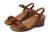 color Tan Glazed Leather 1