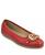 color Red Faux Leather 3