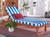 color natural / royal blue striped 2