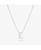 color Silver initial - letter e 0