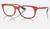 color Matte Red/Clear 3