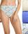 color Iris Blue/tender Stripe Yellow-print/dainty Florals White-print 10