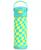 color Wavy Checkers Teal 8