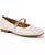color Warm White Faux Leather 2