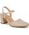 color Tan Woven Straw/Faux Leather 0