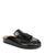 color Black Croco Embossed Leather 1