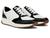 color Warm White/Black Leather 7