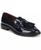 color Navy Faux Patent 3