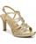 color Gold Glitter Faux Leather 2