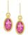 color Pink Topaz / Gold 19