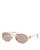 color Gold/Pink Mirrored Solid 2