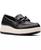 color Black, White Leather 9