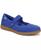 color Dazzling Blue Microfiber Fabric 2