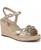 color Platino Gold Faux Leather 1