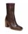color Dark Brown Leather 0