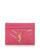 color Fuxia Couture Grain Leather/Gold 6