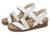 color White Leather/Silver Rivets 4