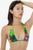color Green Tie Dye Print 1