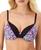 color Black Floral Fab Print 0