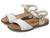color White Suede/Soft Ivory Leather 1