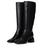 color Black Leather Wide Calf 1