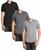 color Black, Charcoal, Heather gray 0