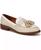 color Ivory/White Faux Leather 5