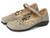 color Speckled Beige Leather 5