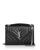 color Black Grain Leather/Silver 4
