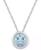 color Aquamarine/White Gold 4