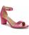 color Pink Metallic Snake Embossed Leather 4