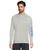 color Cool Grey Heather/Vivid Blue Logo 1